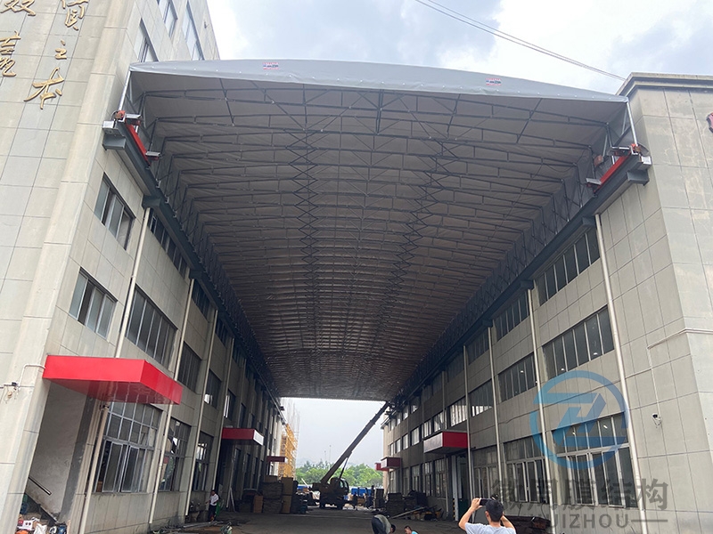 廠房電動遙控雨蓬