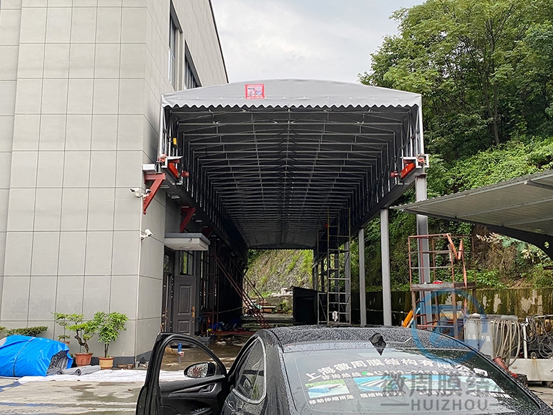 廠房電動遙控雨蓬