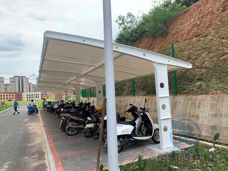 膜結(jié)構(gòu)停車棚