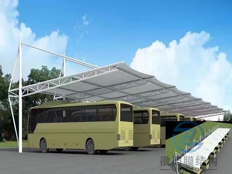 膜結(jié)構(gòu)停車棚