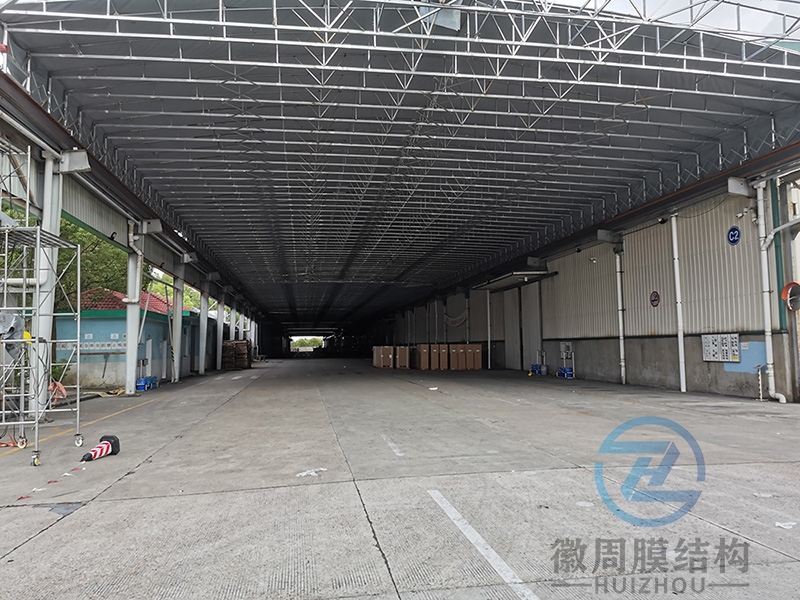 廠房電動遙控雨蓬