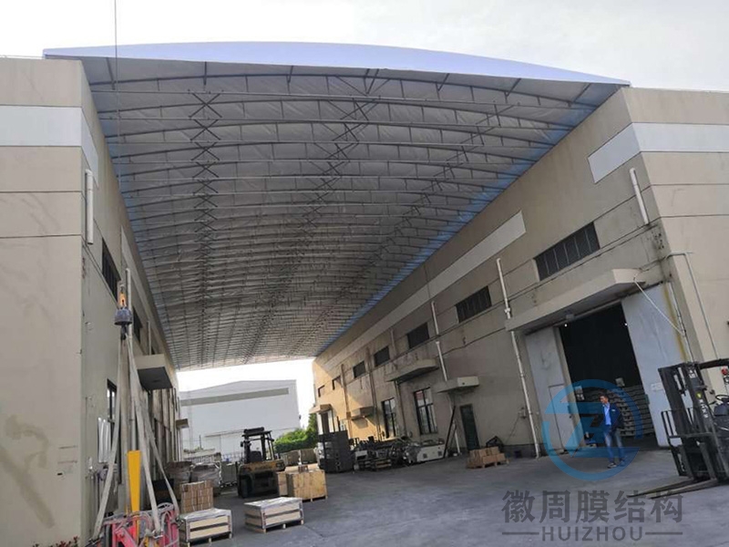 廠房電動遙控雨蓬