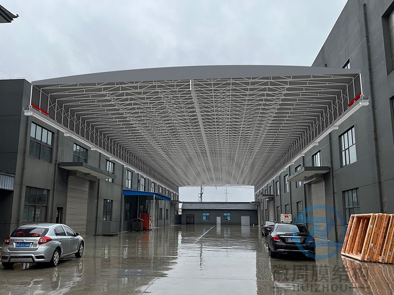 廠(chǎng)房電動(dòng)遙控雨蓬
