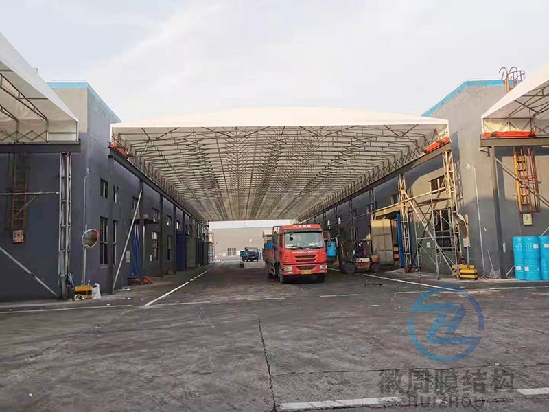 廠房電動遙控雨蓬