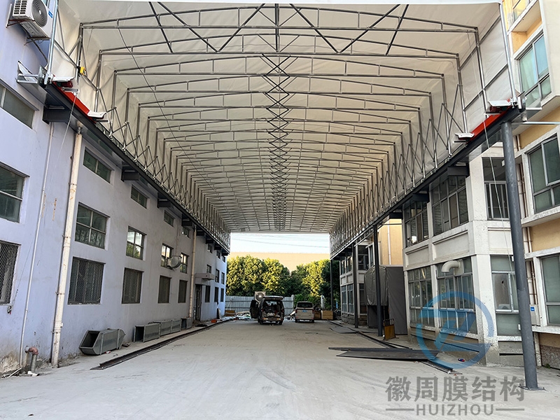 廠房電動遙控雨蓬