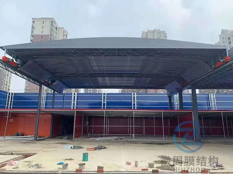 廠房電動遙控雨蓬
