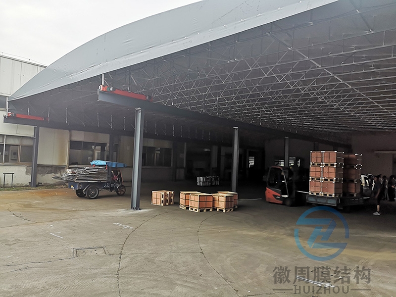 廠房電動遙控雨蓬